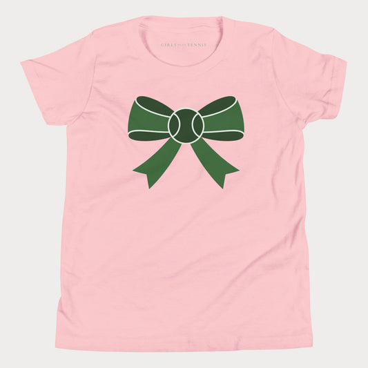 Long Game Bow Girls' Tennis Tee
