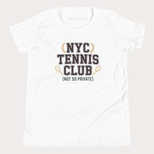 NYC Tennis Club (Not so Private) Youth Tee