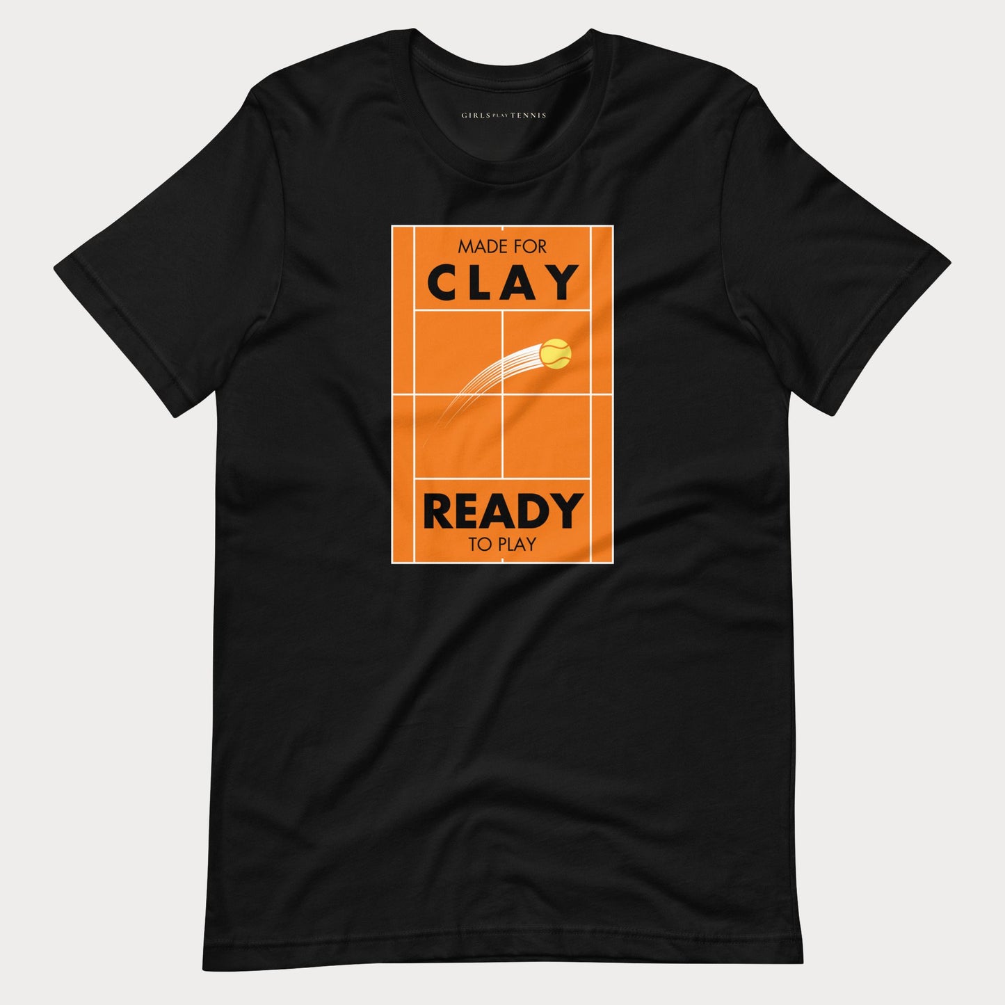 Made for Clay, Ready to Play Tennis Tee