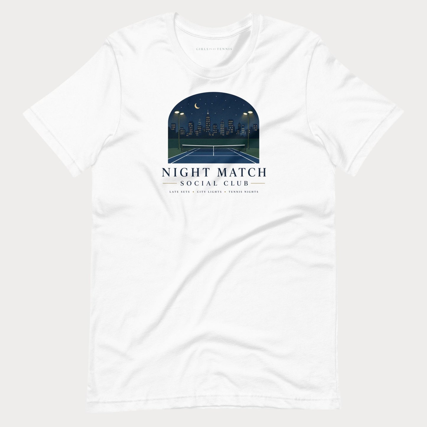 Night Match Social Club Tennis Tee