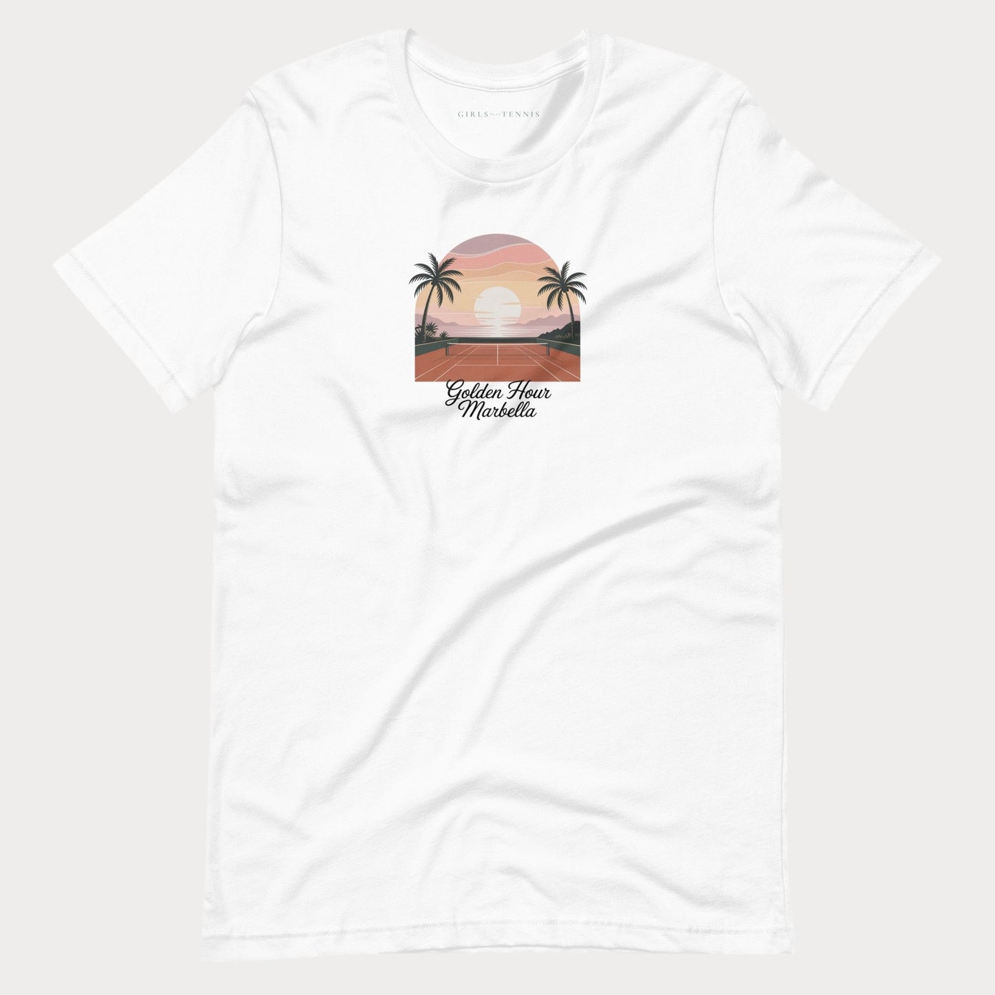 Golden Hour Marbella Tennis Tee