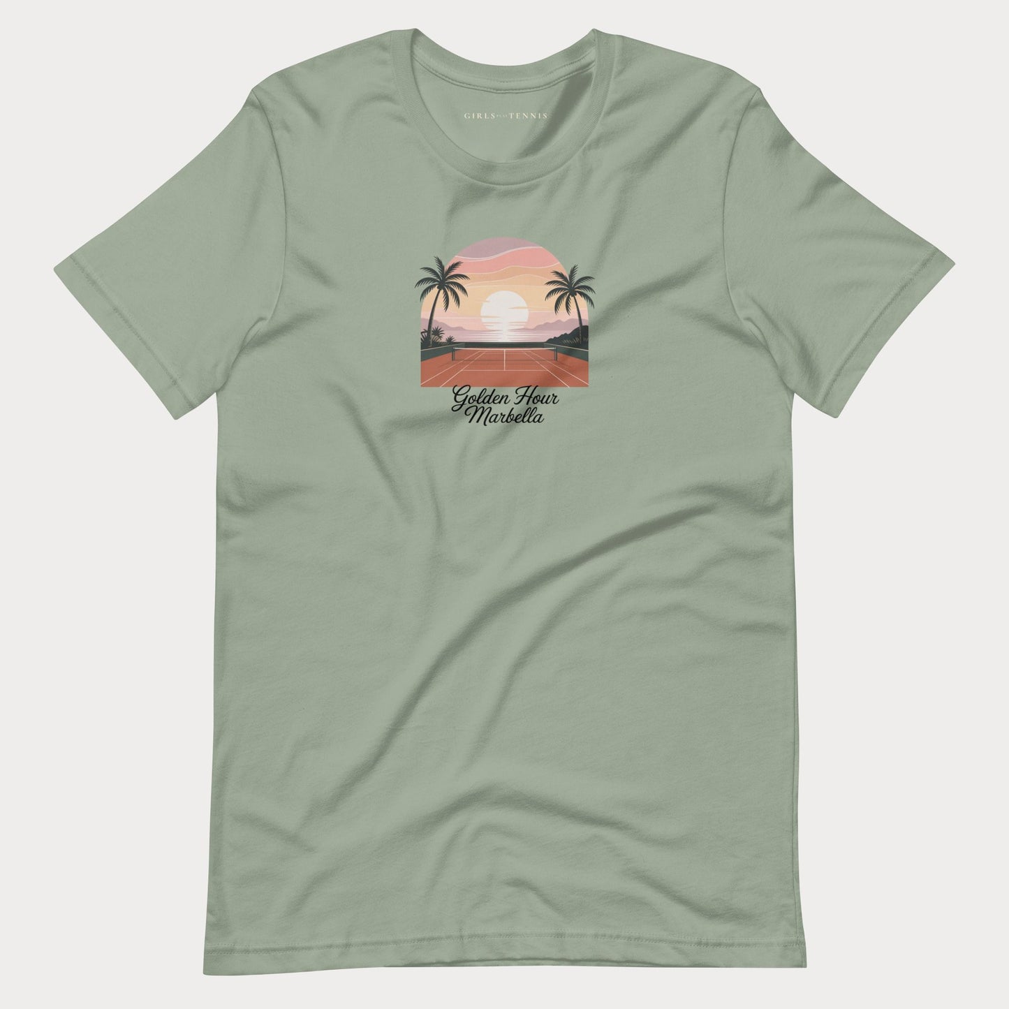 Golden Hour Marbella Tennis Tee