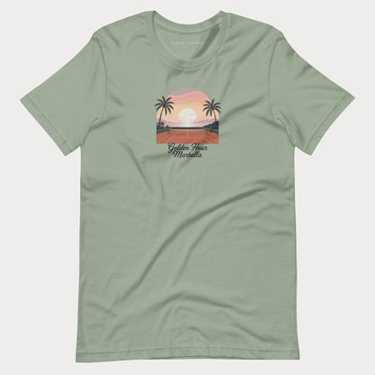 Golden Hour Marbella Tennis Tee
