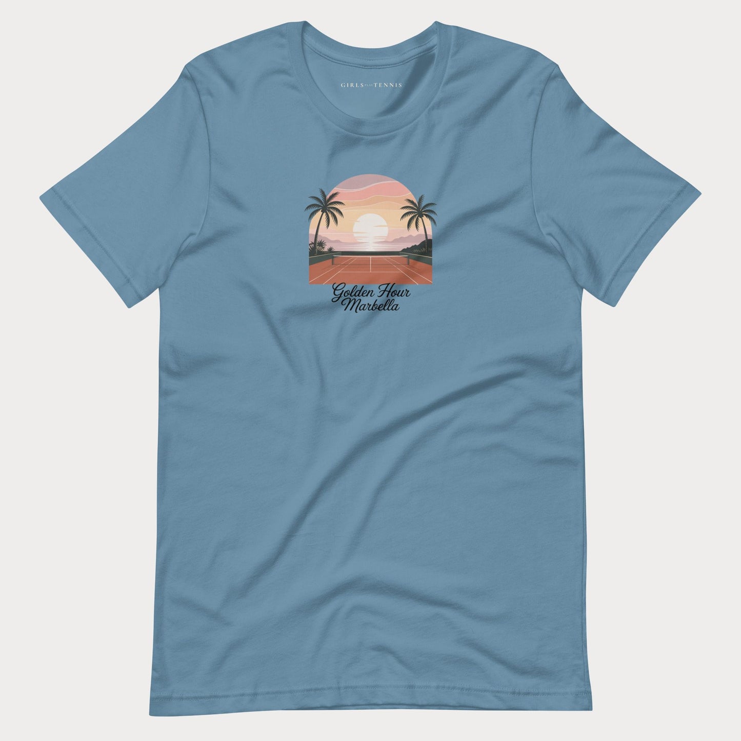 Golden Hour Marbella Tennis Tee