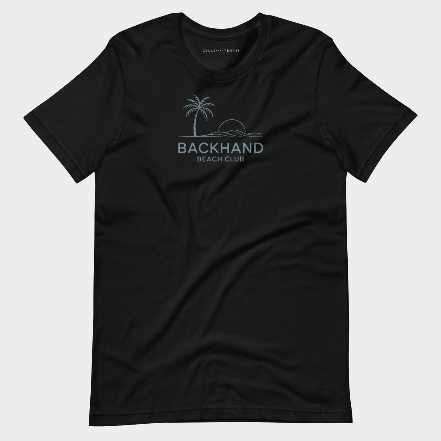 Backhand Beach Club Tennis Tee