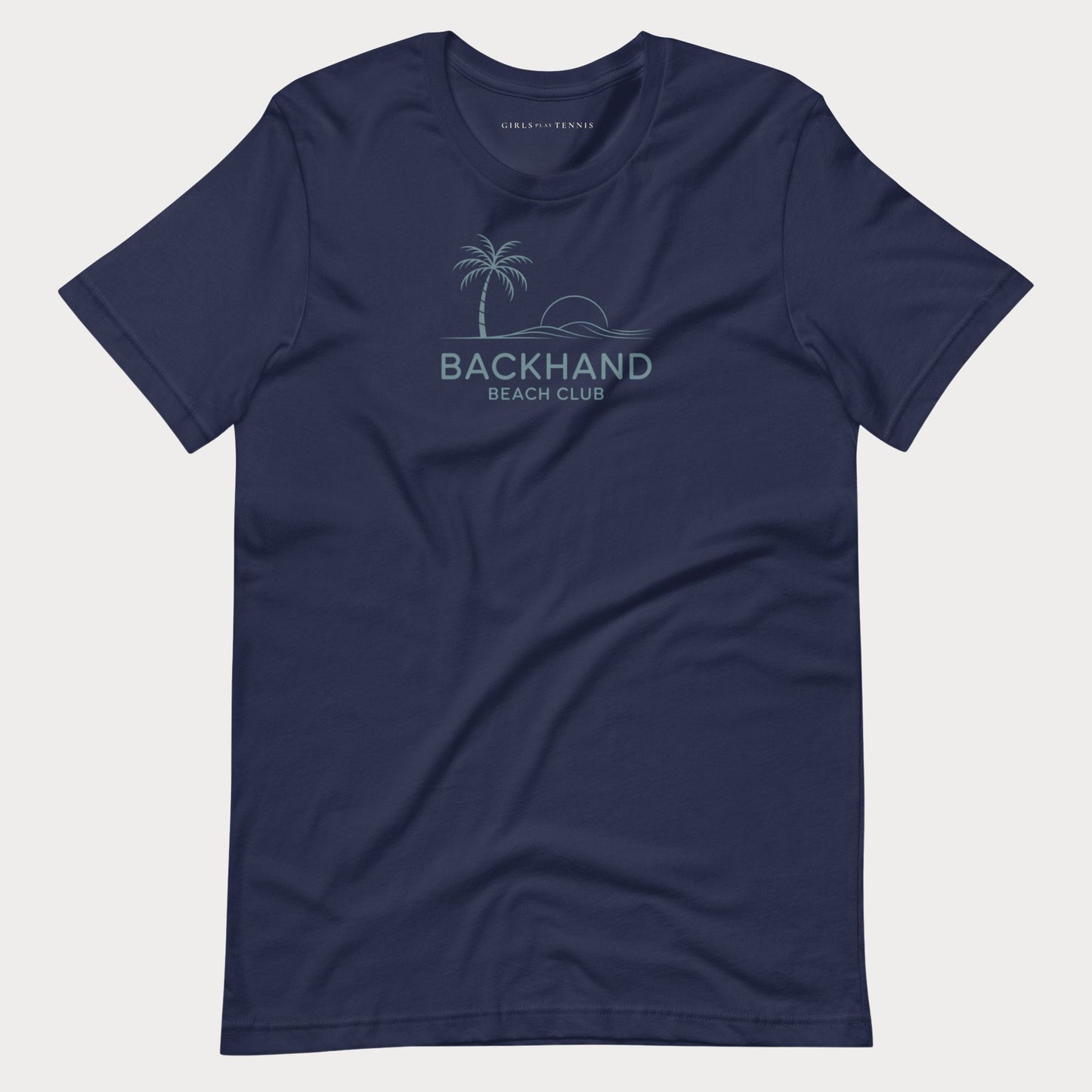 Backhand Beach Club Tennis Tee