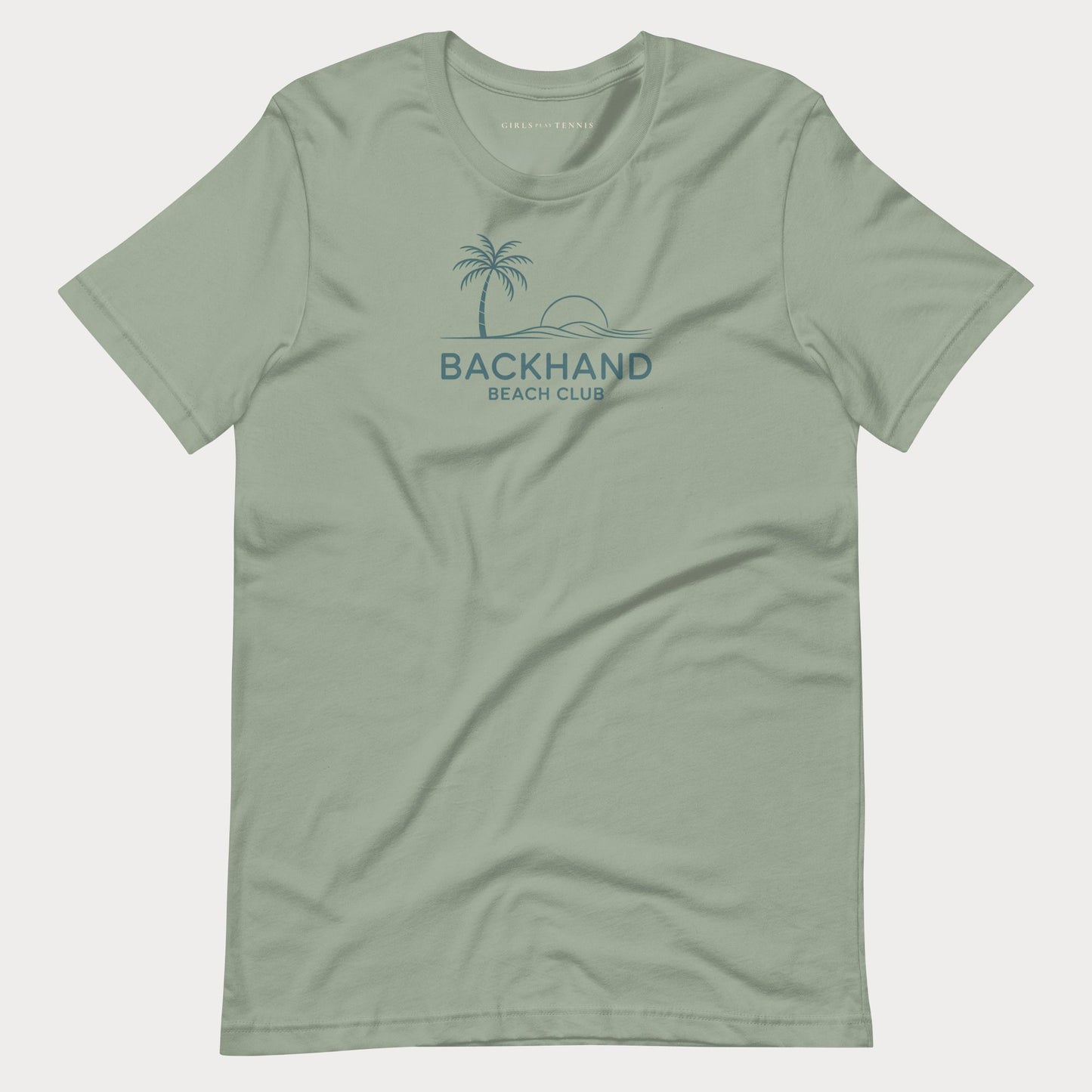 Backhand Beach Club Tennis Tee
