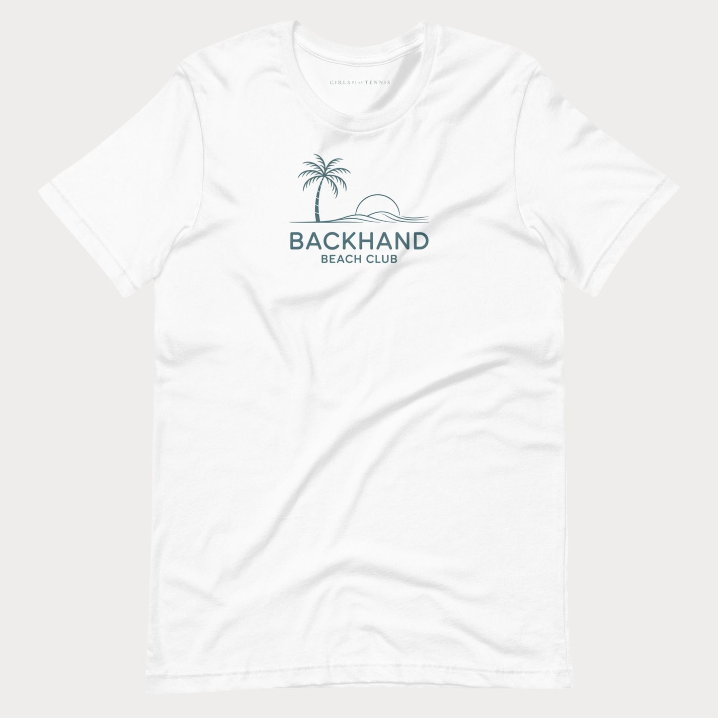 Backhand Beach Club Tennis Tee