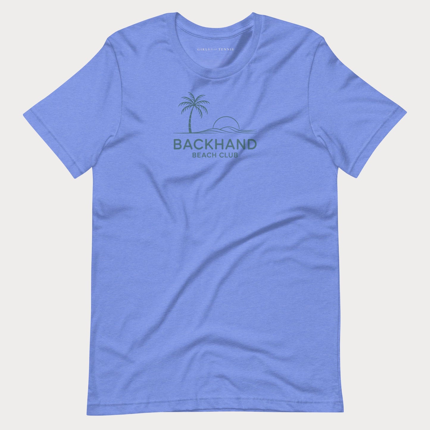 Backhand Beach Club Tennis Tee