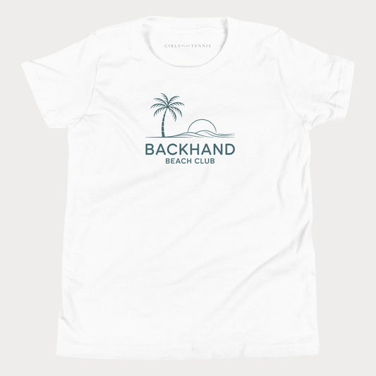Backhand Beach Club Youth Tennis T-Shirt