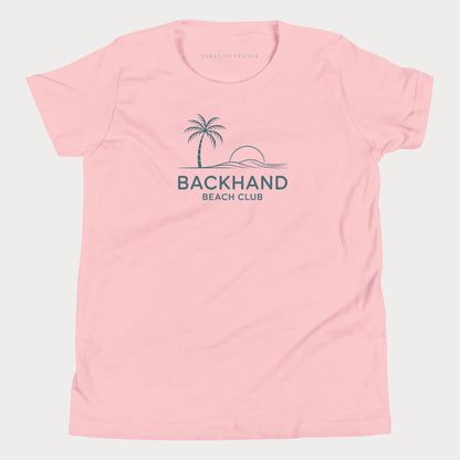 Backhand Beach Club Youth Tennis T-Shirt