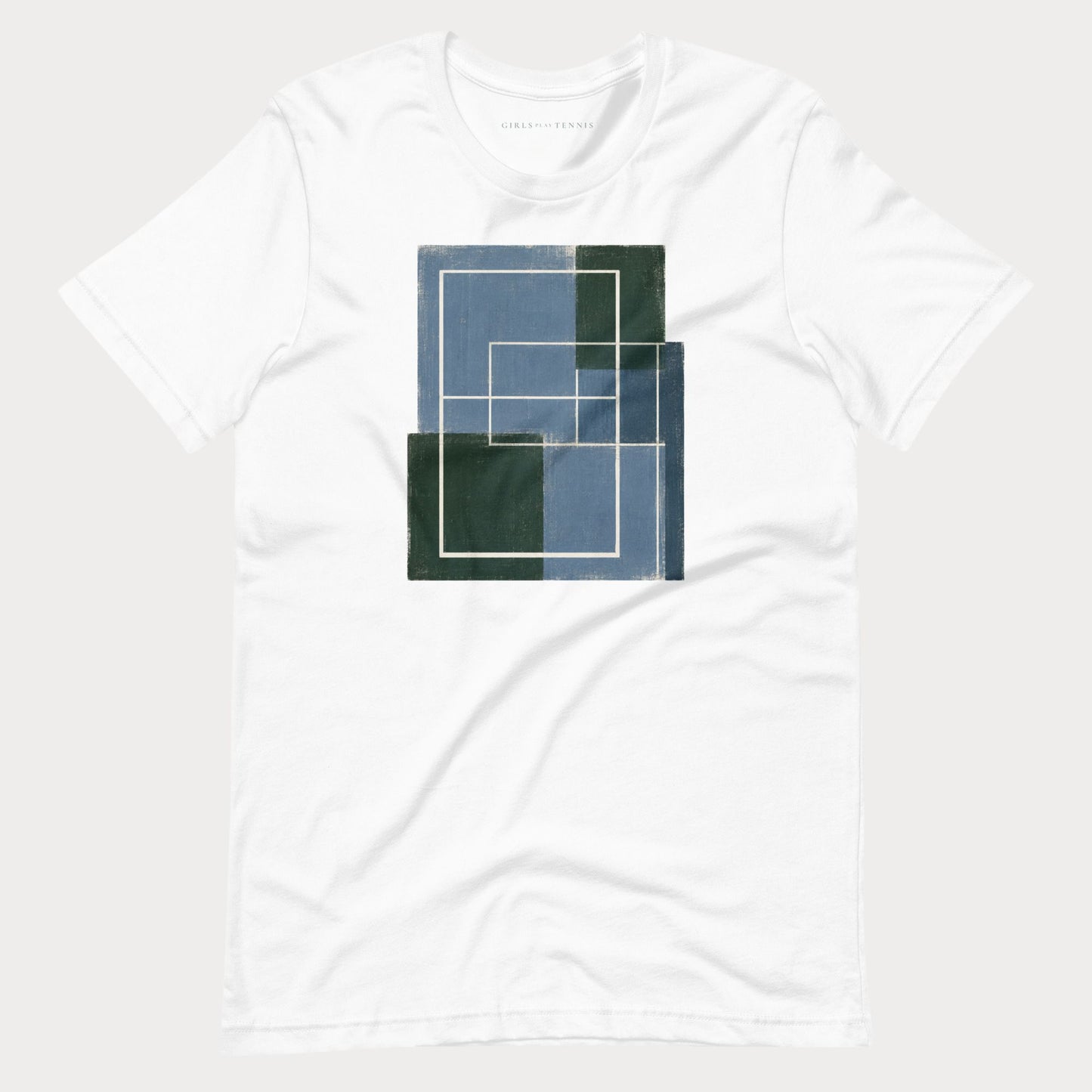 Hard Court Study No. 3 Tennis Lifestyle Tee
