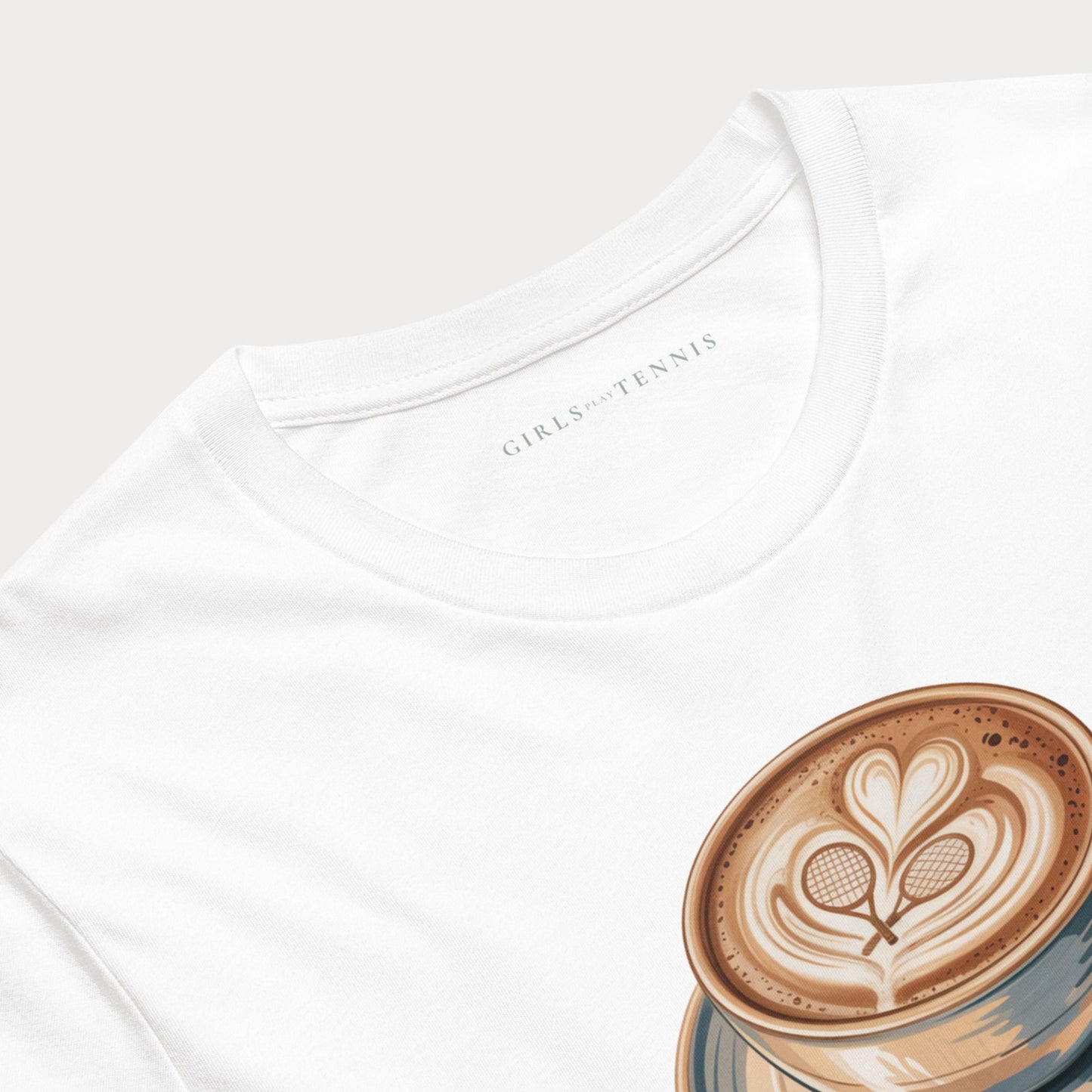 Aces & Flat Whites Women's Lifestyle Tennis Tee