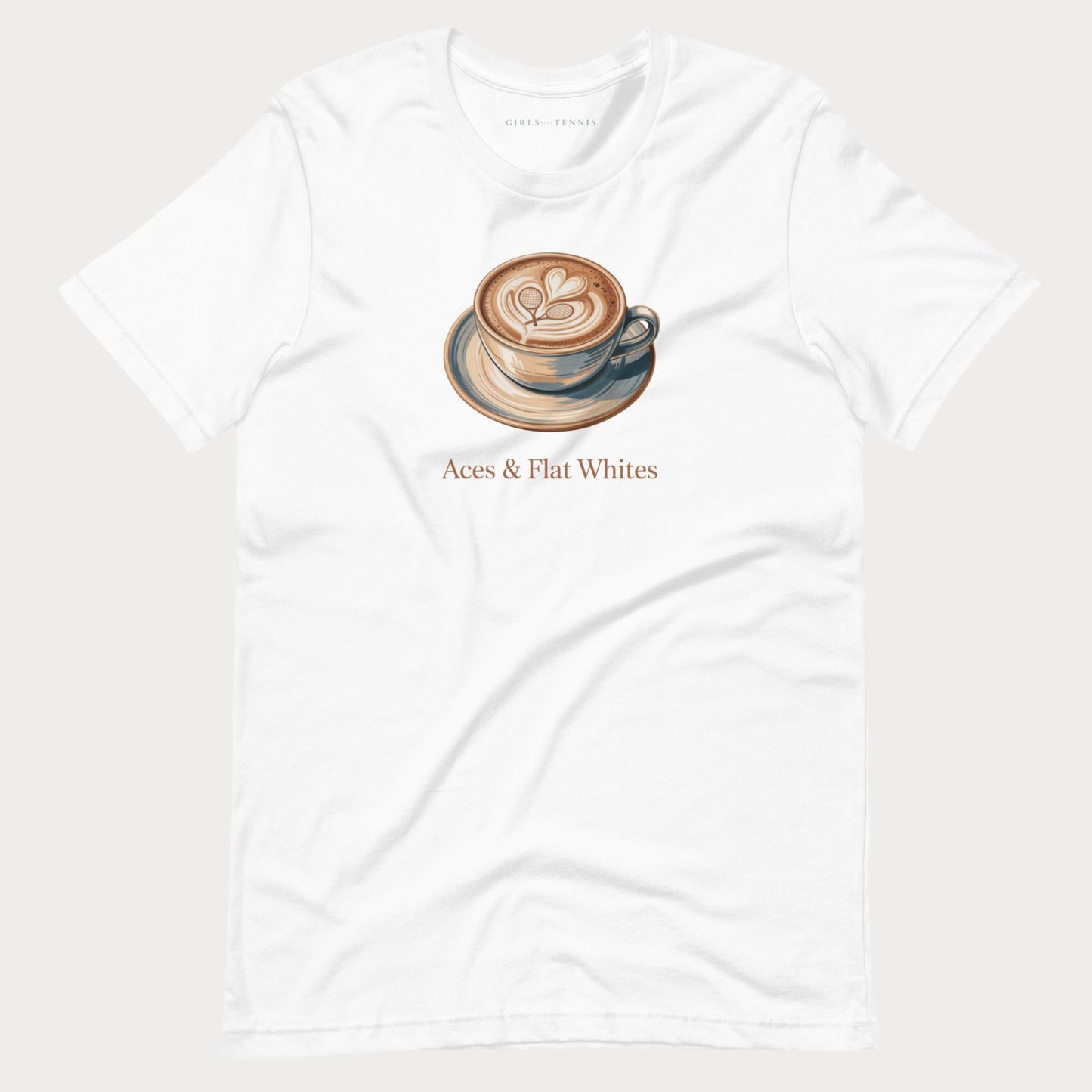 Aces & Flat Whites Women's Lifestyle Tennis Tee