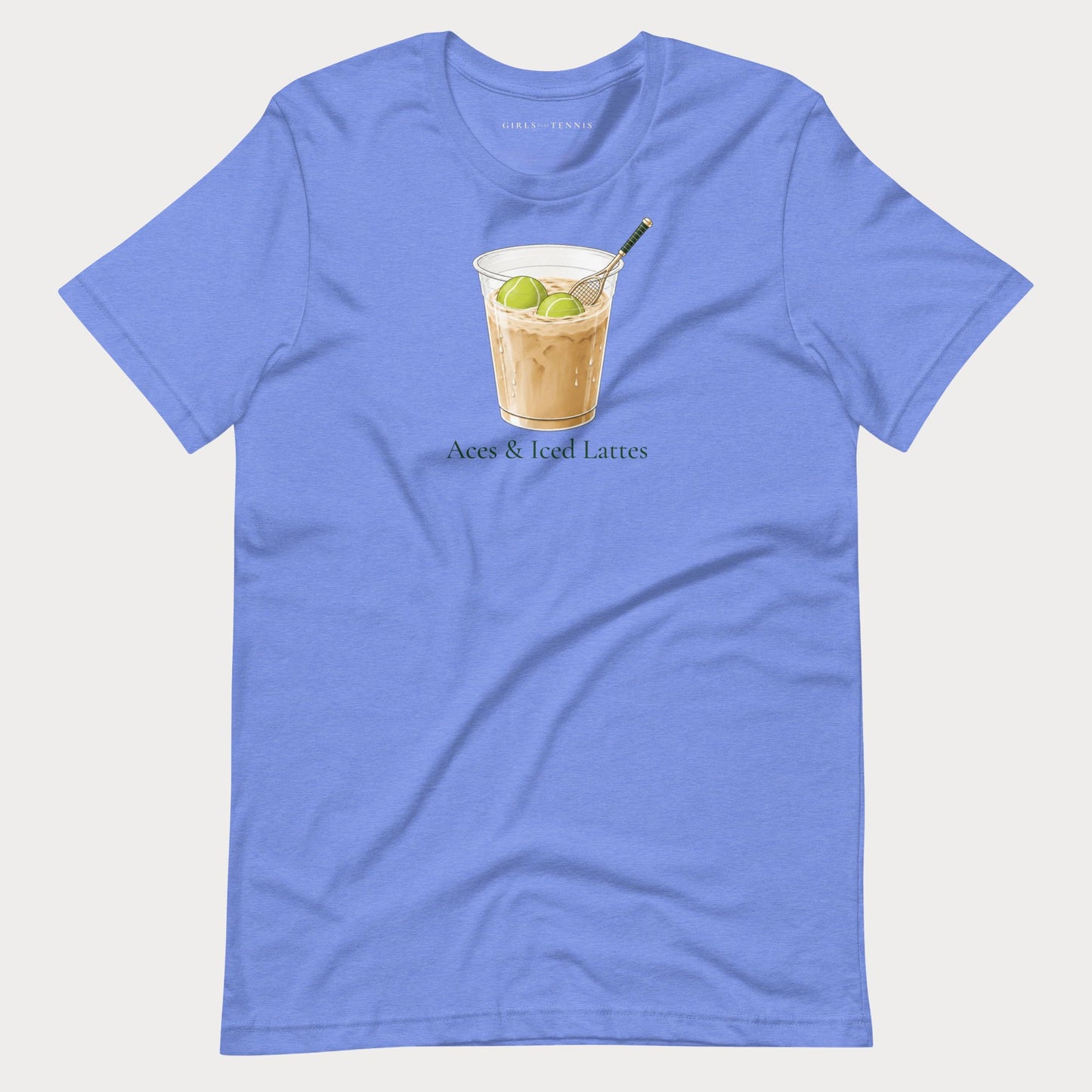 Aces & Iced Lattes Tennis Tee