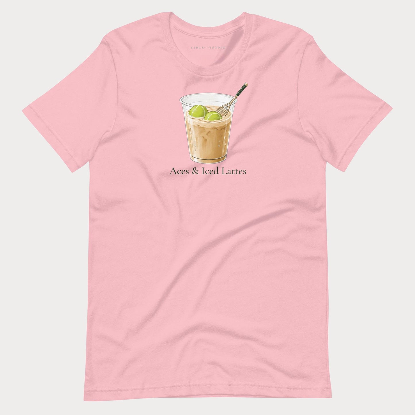 Aces & Iced Lattes Tennis Tee