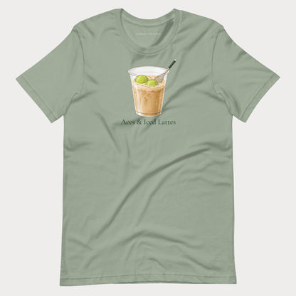 Aces & Iced Lattes Tennis Tee