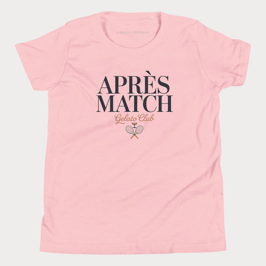 Après Match Gelato Club Youth Tennis Tee