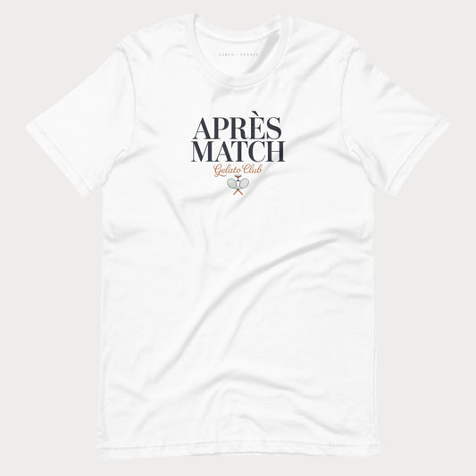 Après Match Gelato Club Tennis Tee