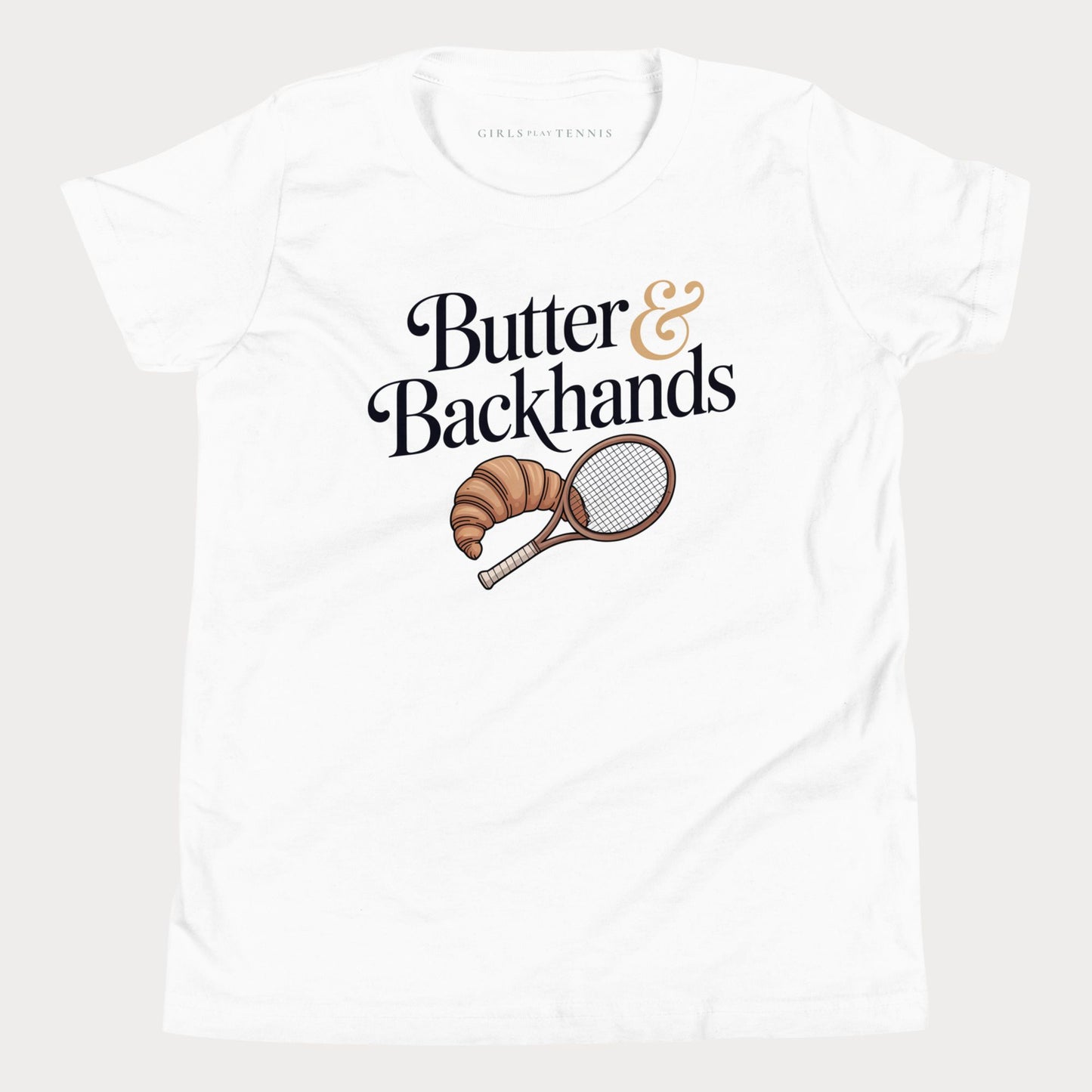 Butter & Backhands Youth Tennis Tee