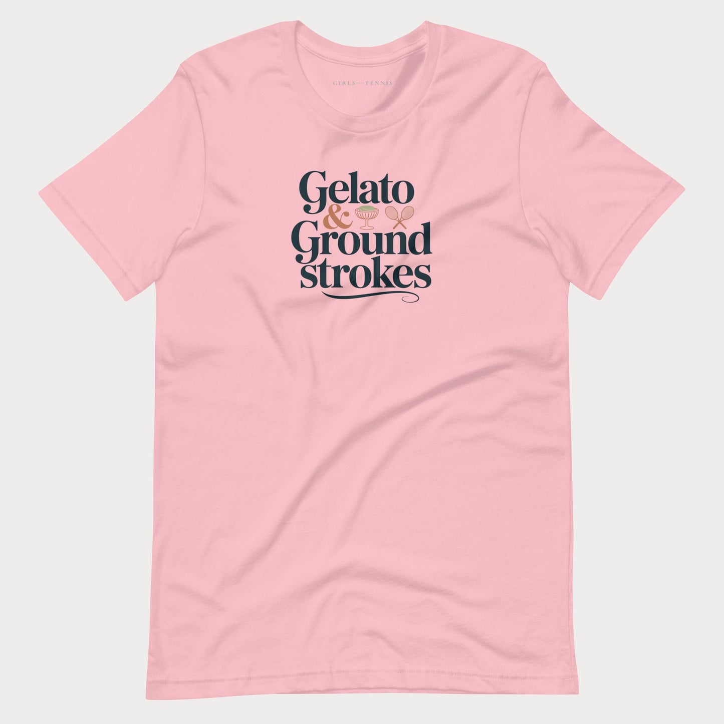 Gelato & Groundstrokes Lifestyle Tennis Tee