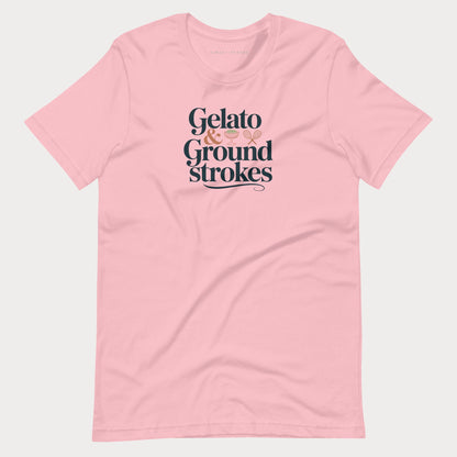Gelato & Groundstrokes Lifestyle Tennis Tee
