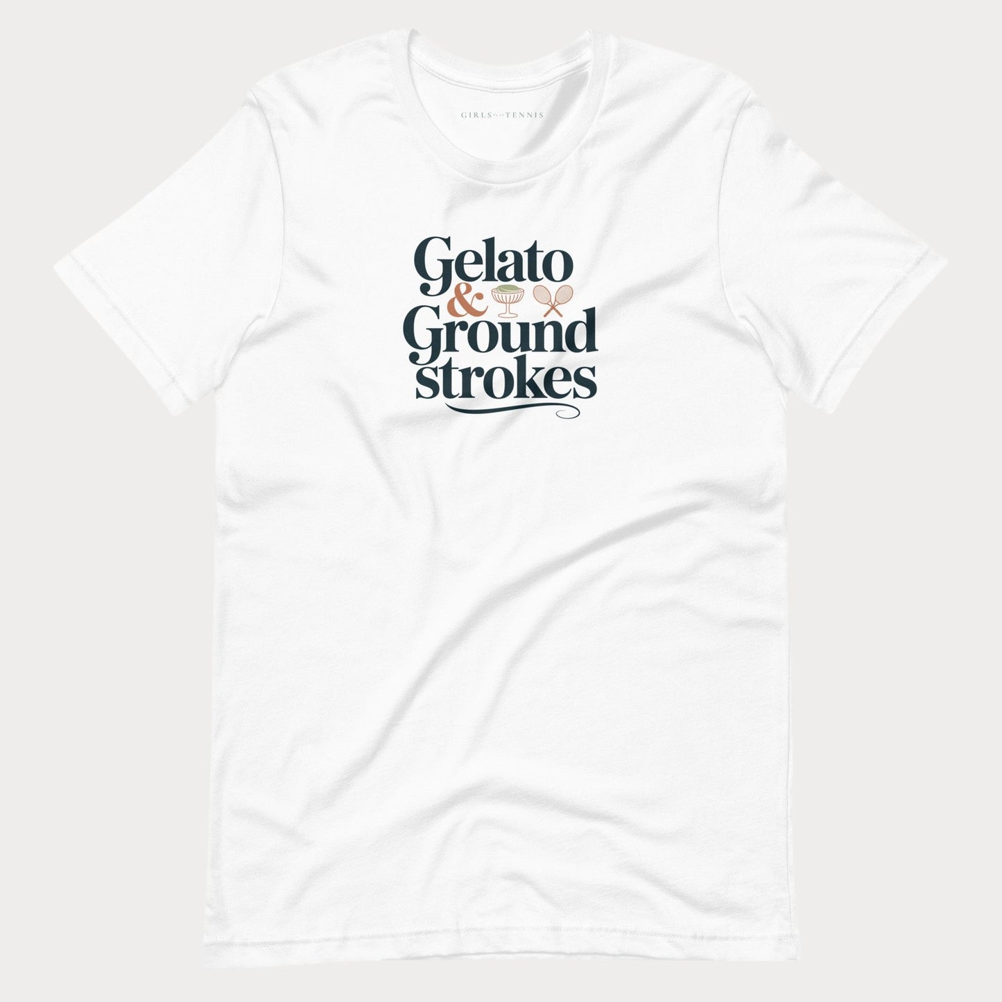 Gelato & Groundstrokes Lifestyle Tennis Tee