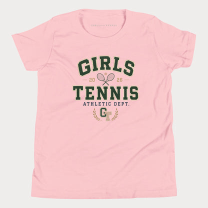 Girls Tennis Athletic Dept. Youth Tennis Tee