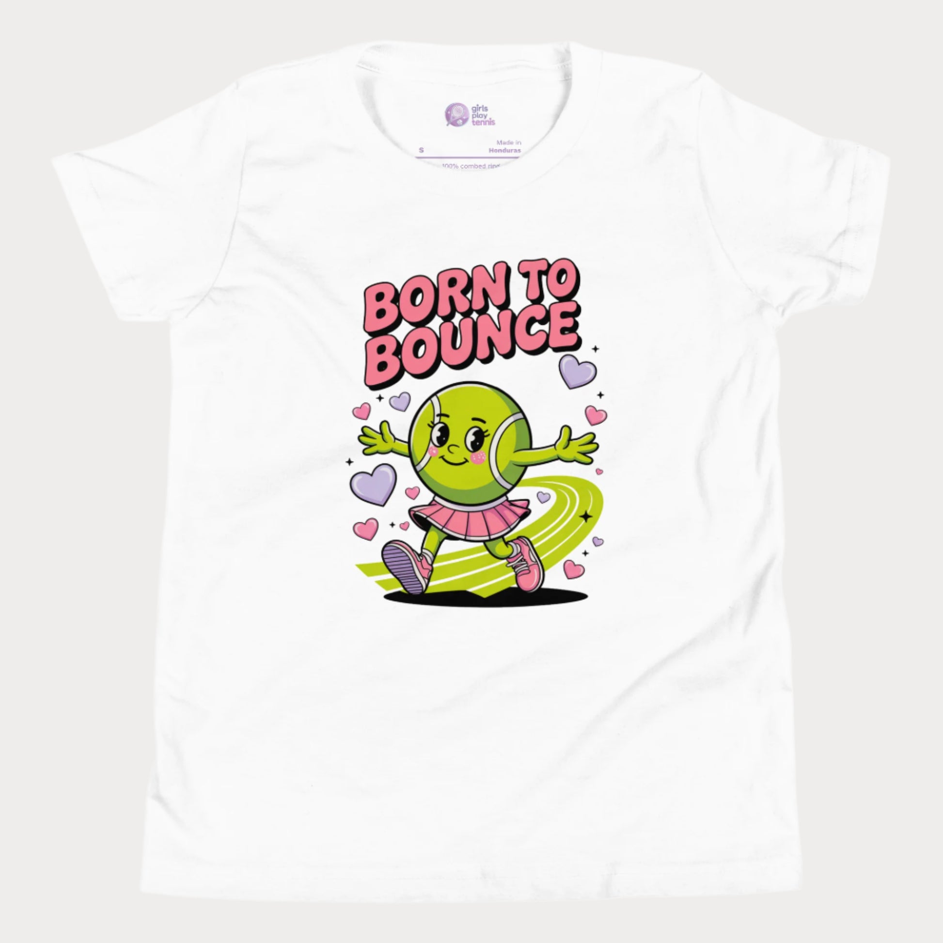 girls-tennis-shirt-born-to-bounce-pink-white