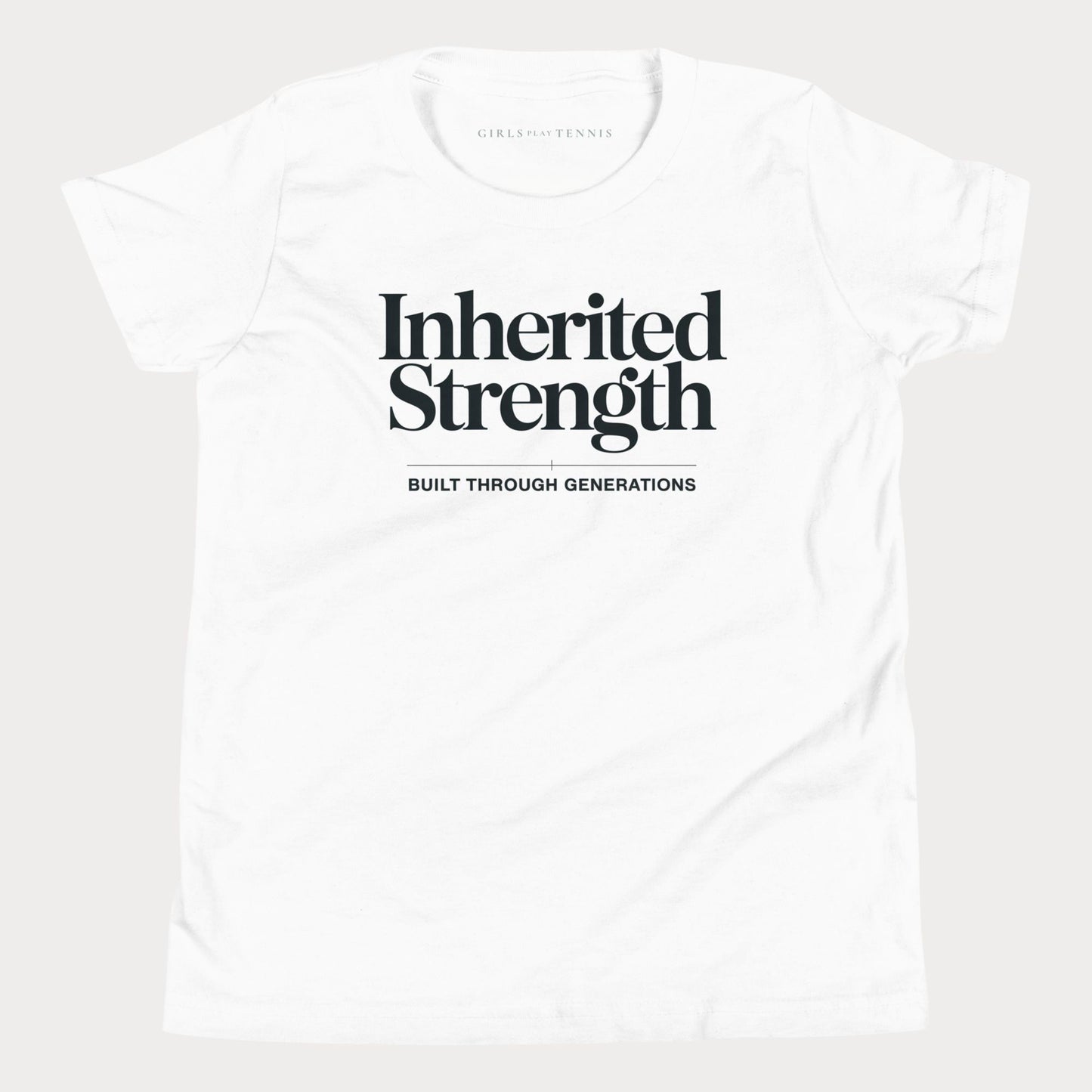 Inherited Strength Youth Tennis Tee