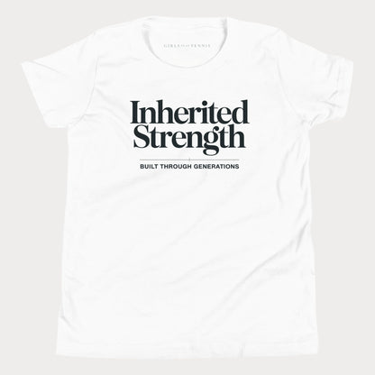Inherited Strength Youth Tennis Tee