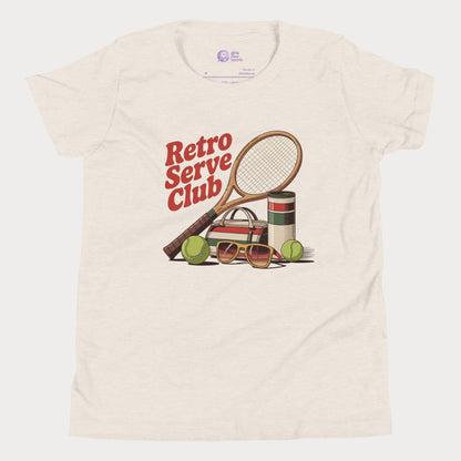 Retro Serve Club Tennis T-Shirt
