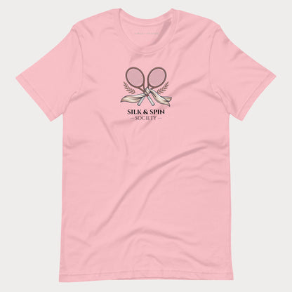 Silk & Spin Society Tennis Lifestyle Tee