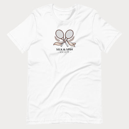 Silk & Spin Society Tennis Lifestyle Tee