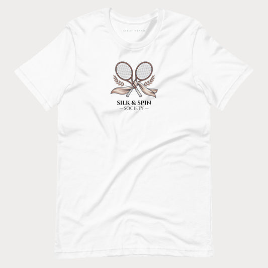 Silk & Spin Society Tennis Lifestyle Tee