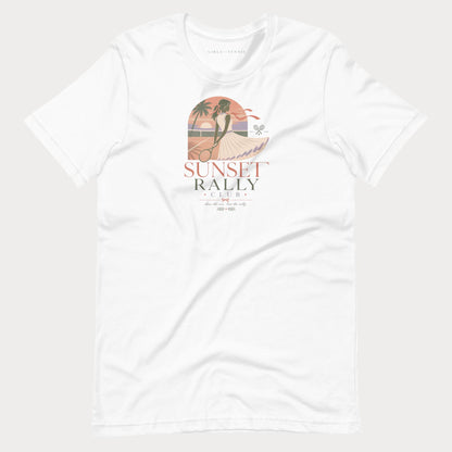 Sunset Rally Club Women's Lifestyle Tennis Tee