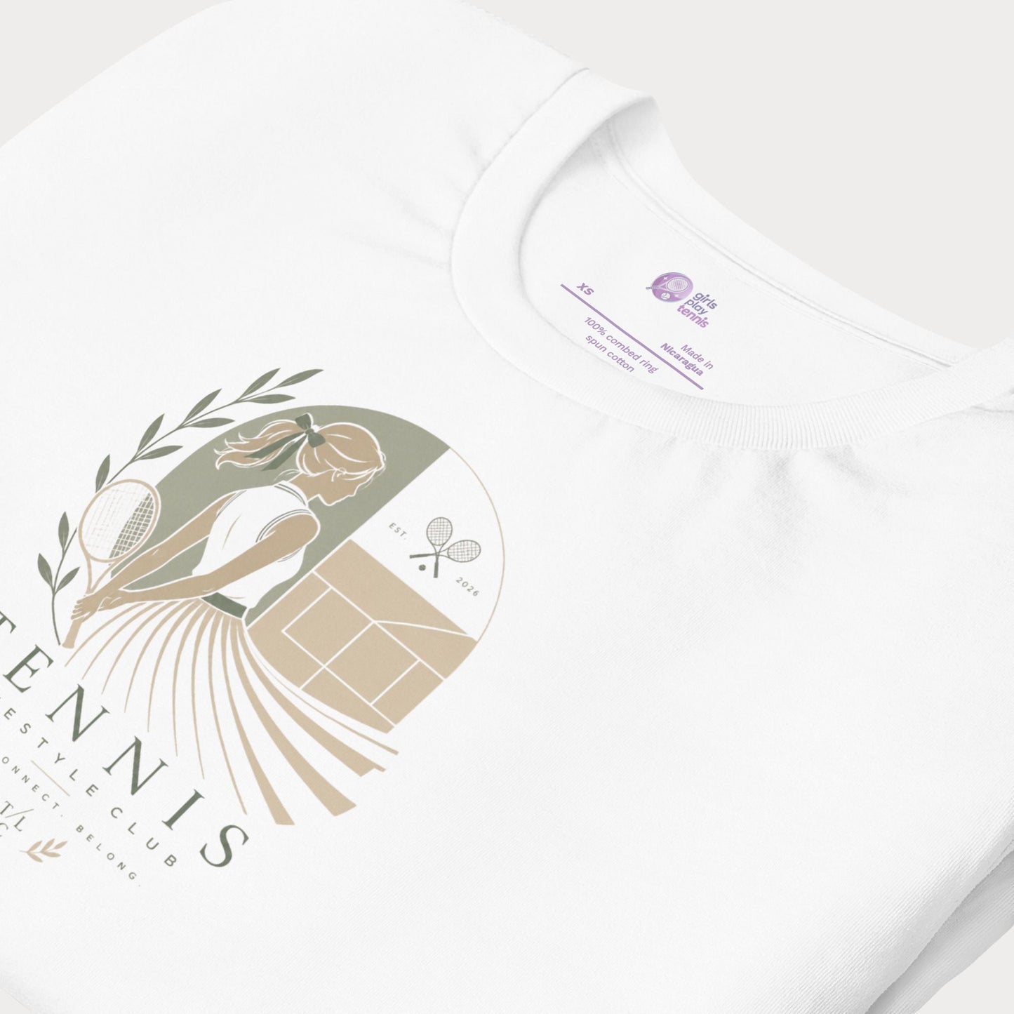 Tennis Lifestyle Club Women's Tennis Tee