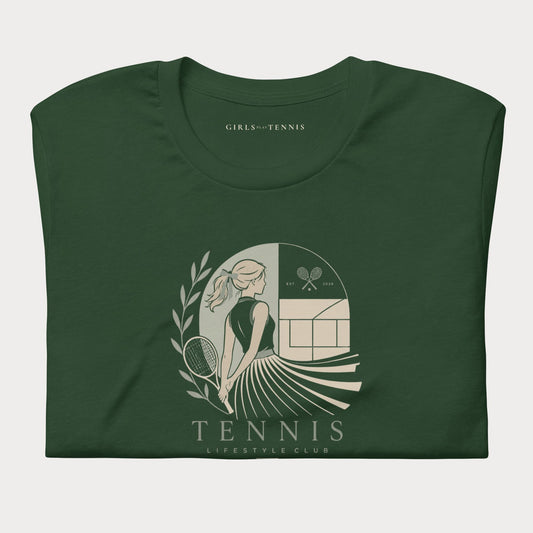 Tennis Lifestyle Club Women's Tennis Tee