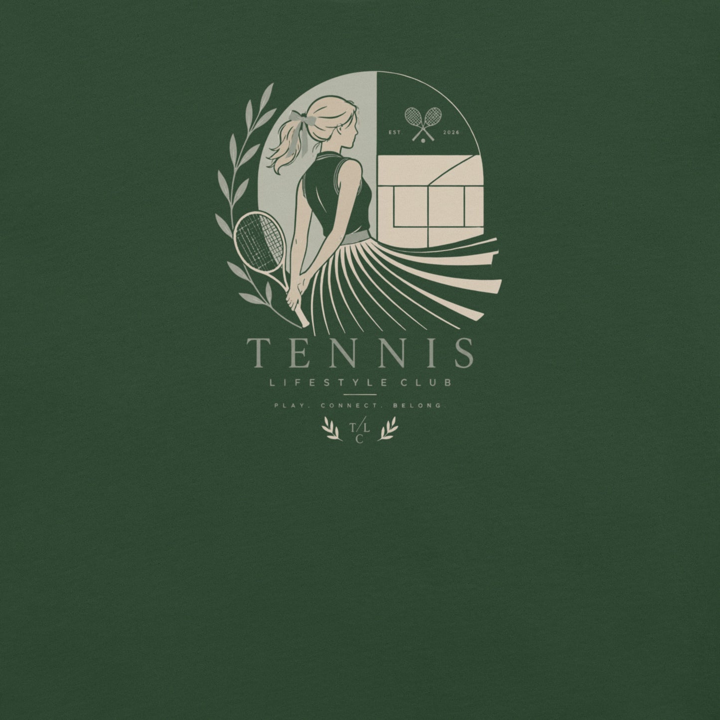 Tennis Lifestyle Club Women's Tennis Tee