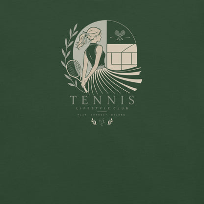 Tennis Lifestyle Club Women's Tennis Tee