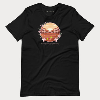 Victory on Clay, Roman Style Tennis Tee